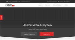 Desktop Screenshot of onem.com